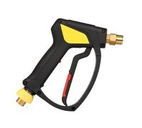 Pistolet professionnel haute pression MTM Hydro SG35 K, Jaune, M22 M, Lien rotatif, 350 bars, 45 l/min, 160 °C