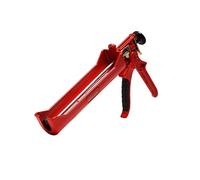 Pistolet professionnel pour appliquer des silicones et des scellants, structure métallique et mécanique en acier supporte des pressions jusqu'à 328 kg