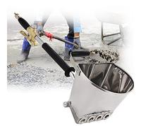 Pistolet pulvérisateur de mortier de Ciment, avec béton de plâtre de trémie de 4 Jets, pour Pistolet de Ciment de pulvérisateur de plâtre de plâtre, pour Mur et Plafond de pulvérisateur de stuc