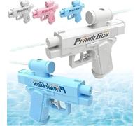 Pistolet pulvérisateur d'eau - Grand volume, facile à utiliser - Double buse - Grand pistolet à eau pour enfants - Jeux de plein air et aventures de piscine