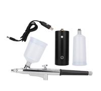 Pistolet Pulverisateur D'oxygene Portable Usb, Aerographe, Hydratant, Pour Soins De La Peau (Noir)