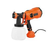 Pistolet pulvérisateur électrique 600 W/750 W avec 4 tailles de buse, capacité de 1000 ml/1200 ml, contrôle du débit domestique pour une pulvérisation facile et efficace