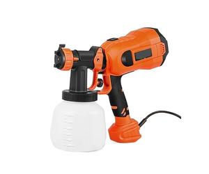 Pistolet pulvérisateur électrique 600 W/750 W avec 4 tailles de buse, capacité de 1000 ml/1200 ml, contrôle du débit domestique pour une pulvérisation facile et efficace