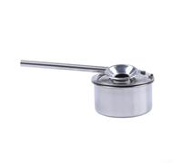 Pistolet pulvérisateur en acier inoxydable pour glaçage céramique, capacité | Vaporisateur à bouche, produit une brume fine, idéal pour les techniques de peinture spéciales, acier inoxydable