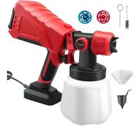 Pistolet pulvérisateur for gâteau Velours,pulvérisateur électrique for Chocolat 600W avec 2buses,3 Modes de pulvérisation,récipient de Peinture Amovible,débit réglable,Gain de Temps, for Peindre Les