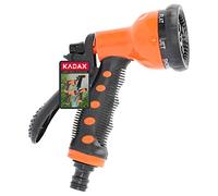 Pistolet pulvérisateur KADAX avec poignée antidérapante en plastique ABS, seringue de nettoyage, seringue à eau, pulvérisateur de jardin, pistolet pulvérisateur (7 modes de pulvérisation)