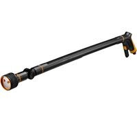 Pistolet Pulvérisateur Multi, 5 Jets, Débit Réglable En Continu, Avec Contrôle Gâchette À L'Avant Et Verrouillage Marche/Arrêt, Softgrip, Taille Universelle, Noir/Orange, 1065482