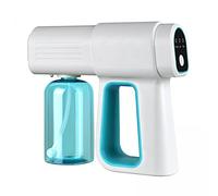 Pistolet pulvérisateur nano rechargeable 2600 mAh pour la maison, la voiture et le bleu | Désinfectant électrique | Bouteille brumisateur à vapeur portable - Modèle compact et portable K6X