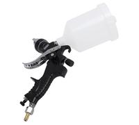 Pistolet pulvérisateur pneumatique HVLP, pulvérisateur de Peinture à Alimentation par gravité avec Buses à Un Point Quatre, Un Point Sept et Deux millimètres pour projets d'art de