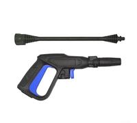 Pistolet pulvérisateur pour nettoyeur haute pression Bosch avec tube d'extension et buses, poignée ergonomique pour voiture et terrasse, accessoires en plastique robuste pour un nettoyage efficace