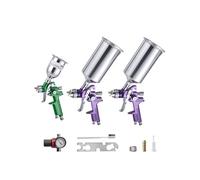 Pistolet pulvérisateur SucceBuy Kit 3 pièces 100/1000ml 3 buses 1.0/1.4/1.8mm W-2000B5