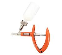 Pistolet Seringue pour Animaux D'éLevage, Injecteur VéTéRinaire De PréCision à Dosage Continu RéGlable, Auto-Dosage De Vaccins avec Adaptateur pour Flacon(Metal/5ml/A)