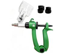 Pistolet Seringue VéTéRinaire RéUtilisable et RéGlable de 2 ML, 6 ML, 25 ML et 50 ML, Injecteur Manuel pour Porcs, Ovins et Bovins(L-6ml)
