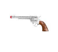 Pistolet Sonore Cowboy 30 Cm Taille Unique Argenté