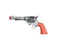 Pistolet Sonore Shérif 20 Cm Taille Unique Argenté
