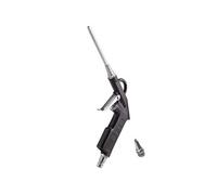 FERM Pistolet soufflant set + embout long et embout court - Compatible avec compresseur à DIN ou ORION - 9 bar max.