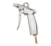 Pistolet souffleur avec buse amortissante en aluminium moulé sous pression nickelé Plage de température -10 °C à 50 °C PN max. 10 bar Douille LW 6