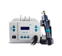 Pistolet Thermique 1000 W Station De Soudage À Air Chaud Sans Plomb Station De Reprise De Température For Micro-ordinateur + 7 Buses Large Gamme D'Applications