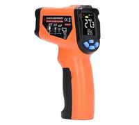 Pistolet thermomètre infrarouge ZenithAur avec plage de -4°F à 1382°F et alarme haute/basse température, thermomètre industriel avec émissivité réglable pour/eau