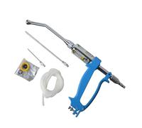 Pistolet vétérinaire - Seringue entièrement en métal pour le trempage des animaux - Design anti-morsure - Idéal pour cochon, vache, mouton, cheval - 20 ml