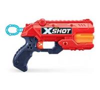 ZURU - XSHOT - Excel - Reflex 6 - Pistolet Flèches Mousse - Livré avec 12 flèches - Tire Jusqu’à 27 mètres - 36433-22