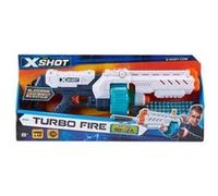 X-Shot Pistolet Turbo Fire 36270 – Blaster 20 coups, 48 flèches – 8+