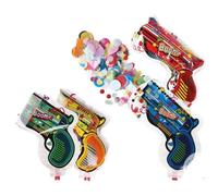 Pistolets à confettis - P'TIT Clown - Lot de 4 - Réutilisables - 10 cm - Pour enfants