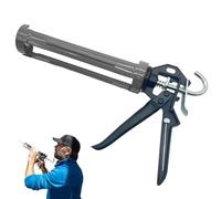 Pistolets de calfeutrage non drip professionnels - Outil Applicateur d'étanchéité confort -grip, piqûre de joint build -in | Cadre de goutte à haute lourde, poignée composite ergonomique pour les