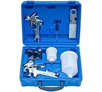 Pistolets de pulvérisation HVLP - VIDAXL - 2 pcs - Capacité cuve 0,6 l - Débit 80 L/min - Pneumatique