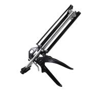 Pistolets époxy manuels à double composant avec poignée ergonomique pour un collage résistant hautes températures sur métal et ABS Colles à cartouche métallique à poussée manuelle