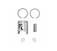 Piston 50 a boite pour cylindre p2r minarelli 50 am6 (diam 39,96 mm, segments 1mm)