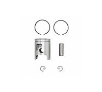 Piston 50 a boite adaptable minarelli 50 am6 pour cylindre adaptable diam 40,00mm -p2r qualite premium-