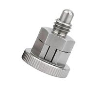 Piston à 8 boutons avec écrou, verrouillage automatique, en acier