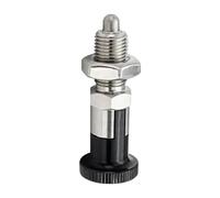 Piston à 8 boutons en acier inoxydable avec écrou, B | Fabriqué en acier inoxydable pour un débrayage facile et un verrouillage ferme, idéal pour les équipements industriels