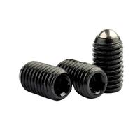 Piston à bille, Vis à ressort 12.9 M3 M4, 10 pièces, boule à ressort, piston, perle de positionnement, jeu de vis, boulon, vis hexagonale sans tête(M4x12mm)