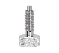 Piston à ressort de type M6 - Goupille de verrouillage rapide en acier inoxydable pour boîte à outils roulante et solutions de verrouillage d'équipement - Argenté vif M6