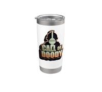 Piston amusant Call of Doody Gobelet isotherme en acier inoxydable double paroi