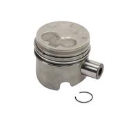 Piston complet avec segments, côte réparation 77 mm