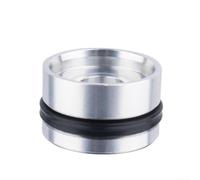 Piston d'air de fourche de vélo pour systèmes de suspension compatible avec chambre à air de 32 mm, pièce de rechange en alliage d'aluminium pour l'entretien du vélo