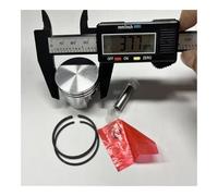 Piston de 38 mm, axe 10, Segments et circlips compatibles avec la tronçonneuse MS180 018 MS 180. Pièce Rechange for Moteur d'outil Jardin