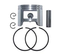 Piston de 45 mm for Moteur de tronçonneuse 353 350 351 346 346XP avec Broche, bagues et Anneaux de retenue élastiques