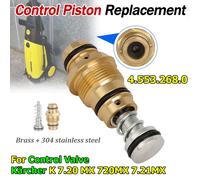 Piston de commande pour vanne de commande Kärcher K 7.20 MX 720MX 7.21MX remplacement de nettoyeur haute pression # 4.553 268.0 AS PICTURE