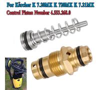 Piston de commande Version améliorée pour la vanne de commande pour Kärcher K 7.20MX K 720MX K 7.21MX numéro 4.553.268.0 Piston de commande 2Set