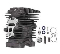 Piston de Cylindre à Gros alésage, Remplacement de tronçonneuse Pièce de Piston de Cylindre de 40 mm Ajustement pour MS211 MS 211C MS211C