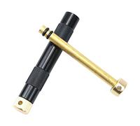 Piston de feu d'urgence en métal pour camping, chasse, outil de survie Noir