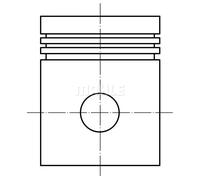 Piston MAHLE ORIGINAL 013 58 00