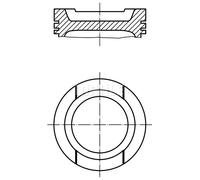 Piston de moteur 030 92 02 MAHLE pour VW SEAT SKODA