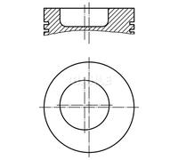 Piston MAHLE ORIGINAL 043 78 00