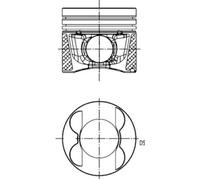 Piston KOLBENSCHMIDT 40809620