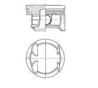 KOLBENSCHMIDT 41006610 Piston